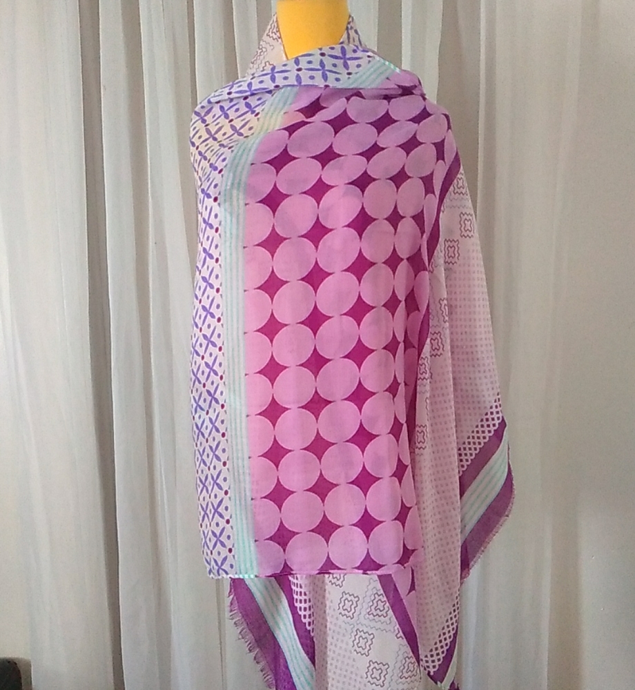 Jack & Missy Uptown Scarf Wrap Purple